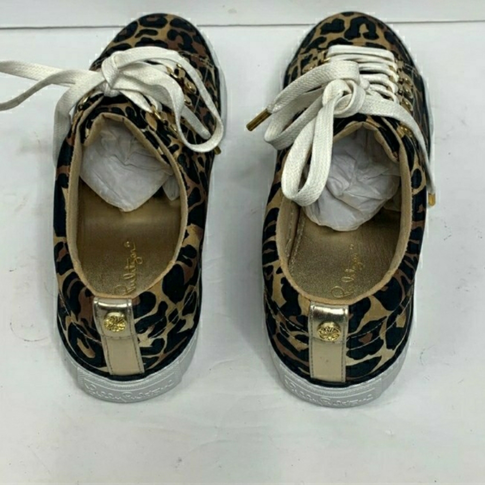 NWT Lilly Pullitzer Cheetah sneakers Sz 9